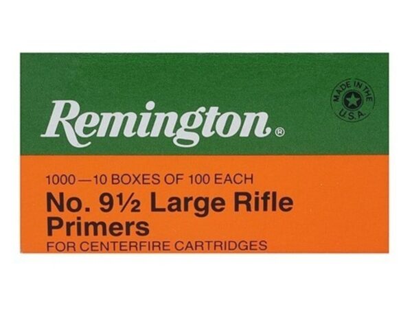 remington 9 1/2 large rifle primers